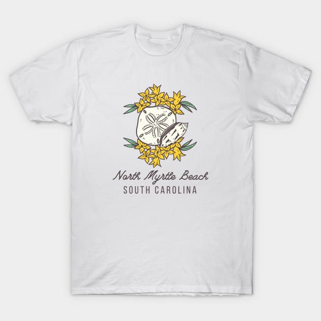 North Myrtle Beach South Carolina SC Tourist Souvenir T-Shirt by carolinafound